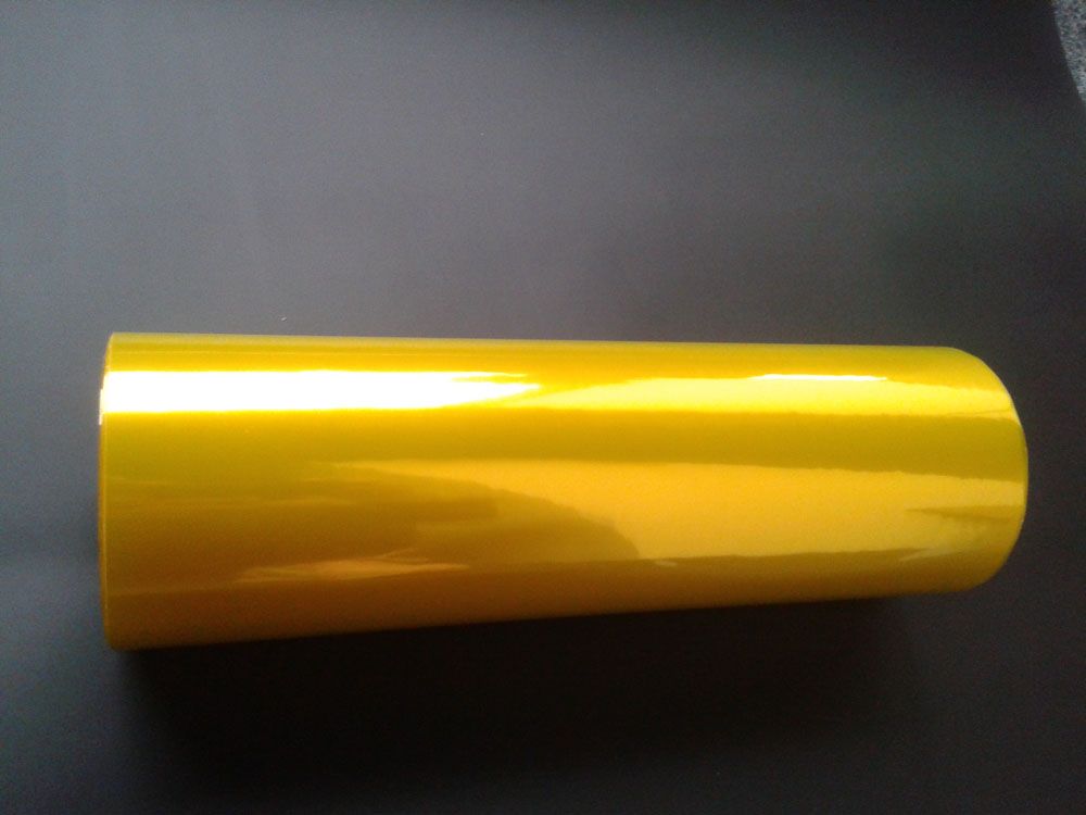 4 Rollen gelbe Scheinwerfer-Tönungsfolie, Scheinwerfer-Tönung, Rücklicht-Vinyl-Lampenabdeckungsfolie, Größe 0,3 x 10 m/Rolle