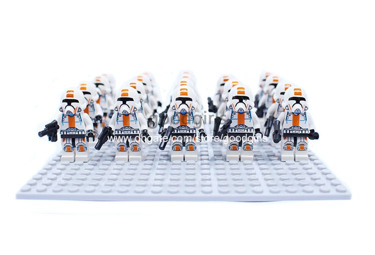 orange clone trooper lego set