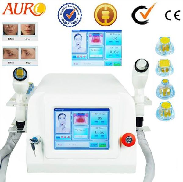 

professional fractional rf thermagic rf cooling facial lifting skin rejuvenation beauty machine for salon use au-69