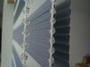 Custom Made Luxury Translucent Roller Zebra Blinds in blu navy Fold Tende per soggiorno 4 colori disponibili