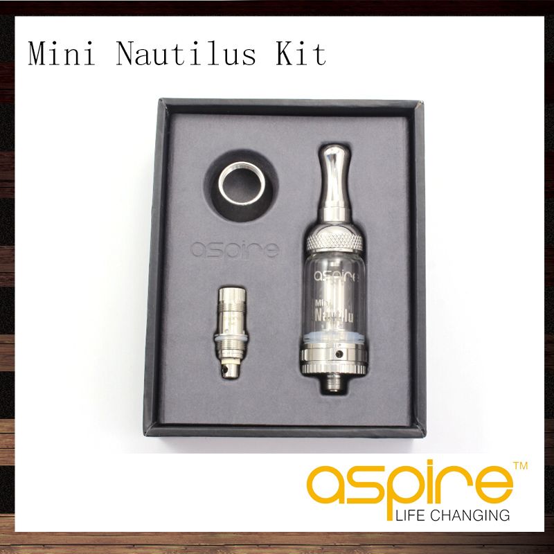

Aspire Mini Nautilus Adjustable Airflow Tank Kit 2ML Nautilus Mini Bottom Vertical Coil Tank BVC Coil Atomizer