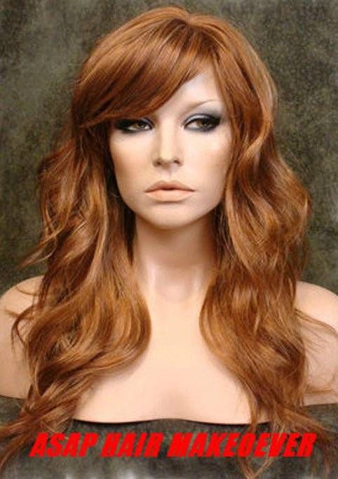 Long Loose Body Wavy Lace Front Wig Synthetic Wigs With ...