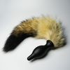 Giocattolo anale Plug anale in alluminio Bondage Gear Fox Tail butt plug Gancio anale BDSM Prodotti del sesso anale fetish gay4187497