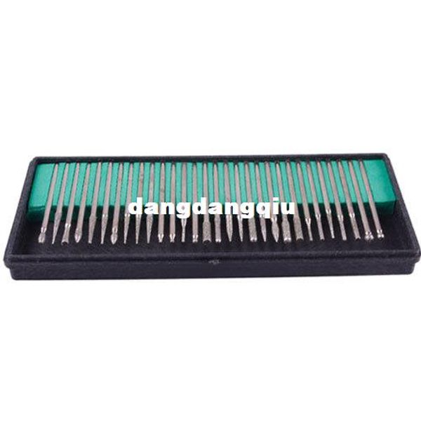 

Wholesale-30Pcs Nail Tools Nail File Art Drill Bit Machine Manicure Craft Tool Needle Replacement Kit#48230407