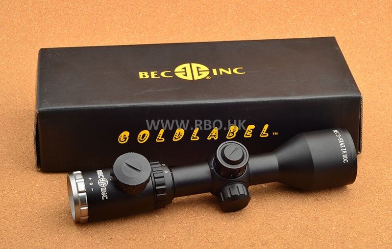 Bec Inc Rifle Scope 3 9x42 Mil Dot Lit Reticle & Bullet Drop ...