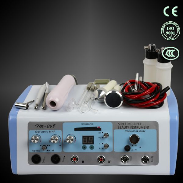 6 In 1 Facial Machine High Frequency Ultrasonic Skin Rejuvenation