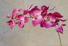 Partihandel (10st / parti) Konstgjorda falska Phalaenopsis Butterfly Orchid blommor Cymbidium levererar silkeblommor för bröllopsdekorationer