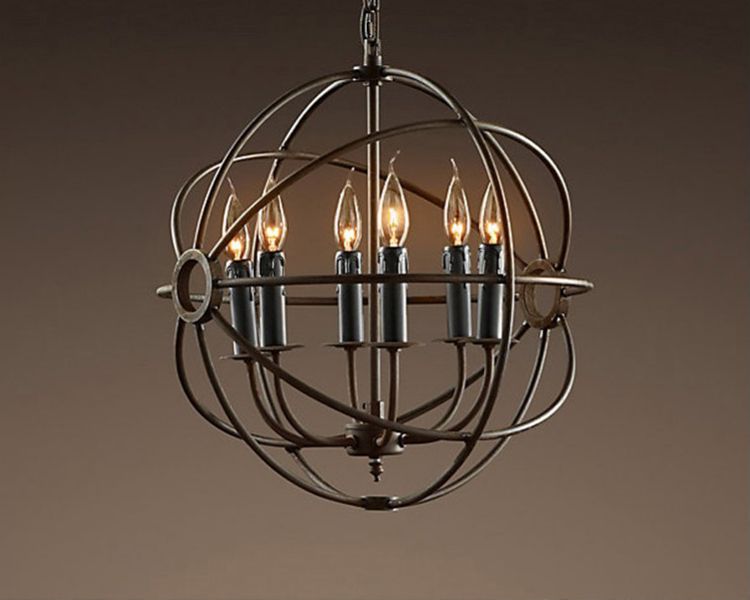 LJP714 RH Lighting Restoration Hardware Vintage Pendant Lamp FOUCAULTS