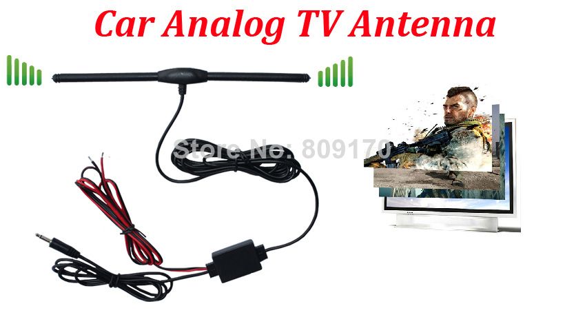 Compre Promoción! Coche Analógica Antena De TV Para El Coche DVD GPS Con La  DC 3.5 Conector, AMP Amplificador Booster, Antena Del Coche + Free A 12,5 €  Del Janeycy80 | DHgate.Com