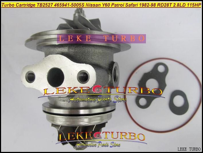 TB2527 465941-0005 452022-0001 465941 Turbocharger Cartridge Turbo Chra Core for Nissan Y60 Patrol Safari TD 1991-1997 RD28T 2.8L D 115HP