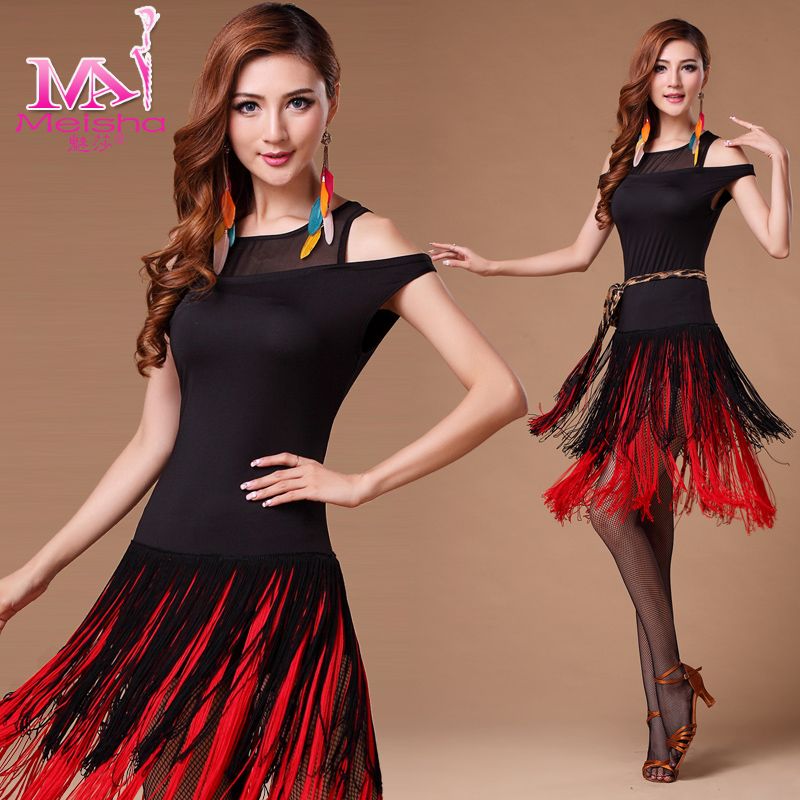 Mesa Adult Latin Dance Costume Latin Dance Dress Square Dance Skirts ...