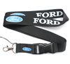 Wholesale Universal 10pcs Removable Straps car logo Mobile phone lanyard automobile Key Chain ID card hang rope Sling Neck strap Gifts