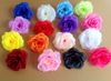 HOT 100pcs Diameter 8cm/3.15" Silk Artificial Flower Peony Camellia Fake Rose Flower Heads for Wedding Christmas Party Decorative flower