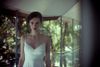 2021 Simple Flora Bridal Beach Backless Wedding Dresses Chiffon Spaghetti Straps spetskorsett Mantel Brudklänningar DL13128291287039