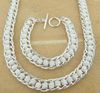 NOUVEAU GOOD RECUM MEND 925 BIJOITES Collier en argent sterling et bracelet 10sets / lots Bijoux 992