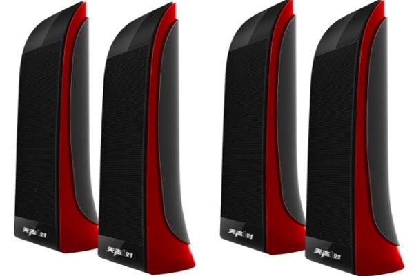 2.0 multimedia tower speaker