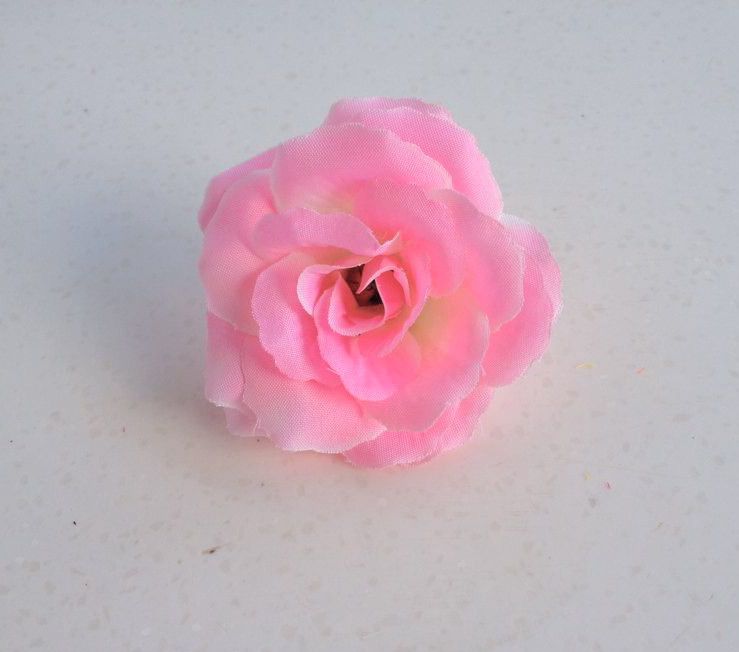 7cm/2.76" Artificial Silk Camellia Rose Fake Peony Flower Heads Wedding Christmas Party for Diy Jewlery Brooch Headwear