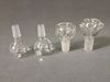 Smoking Pipes Wholesale clear bowls fit any glass bongs with small beads 14.5 or 18.8 male joint size
