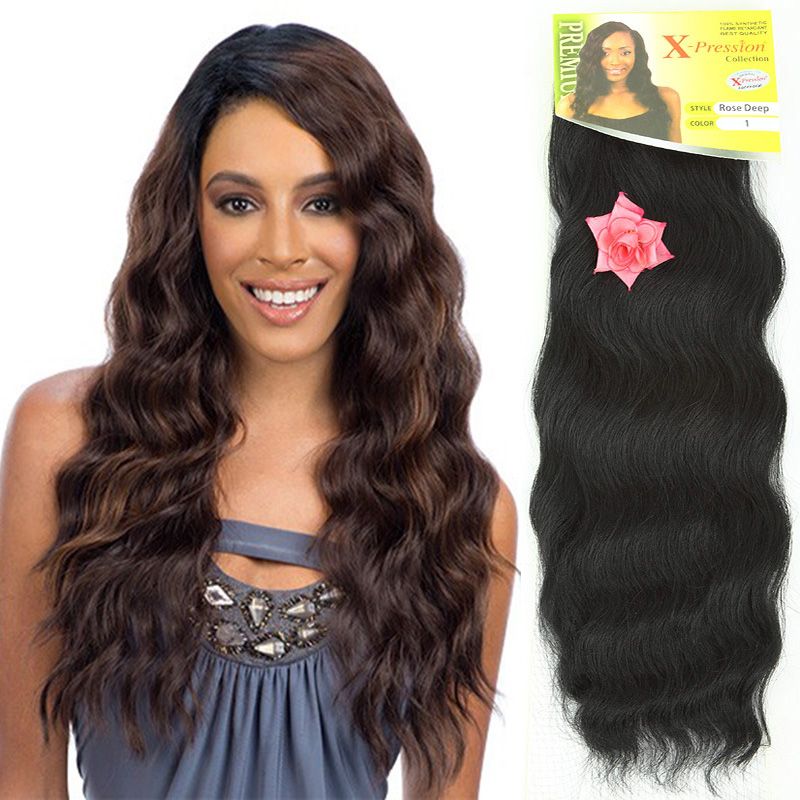 Premium X Pression Rose Deep Toyokalon Fiber Synthetic Hair
