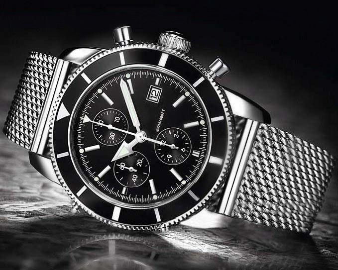 

Free Shipping Hot Sale Men Watch Quartz Chronograph Stainless Steel Band Sport Men Wristwatches BL07, Black