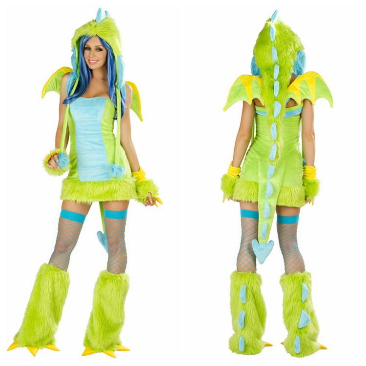 Free Shippng Cute Dinosaur Costume For Halloween Cosplay Costume For 