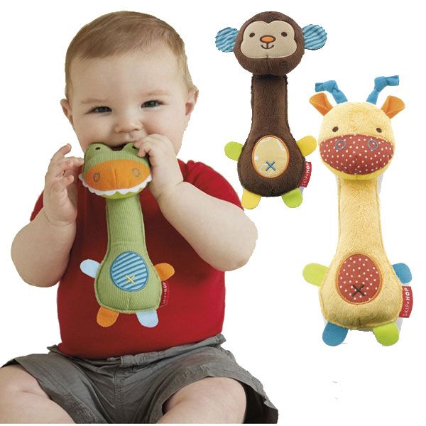 2019 Plush Baby Boys Girls Toys Educational Lamaze BB Tattles Giraffe