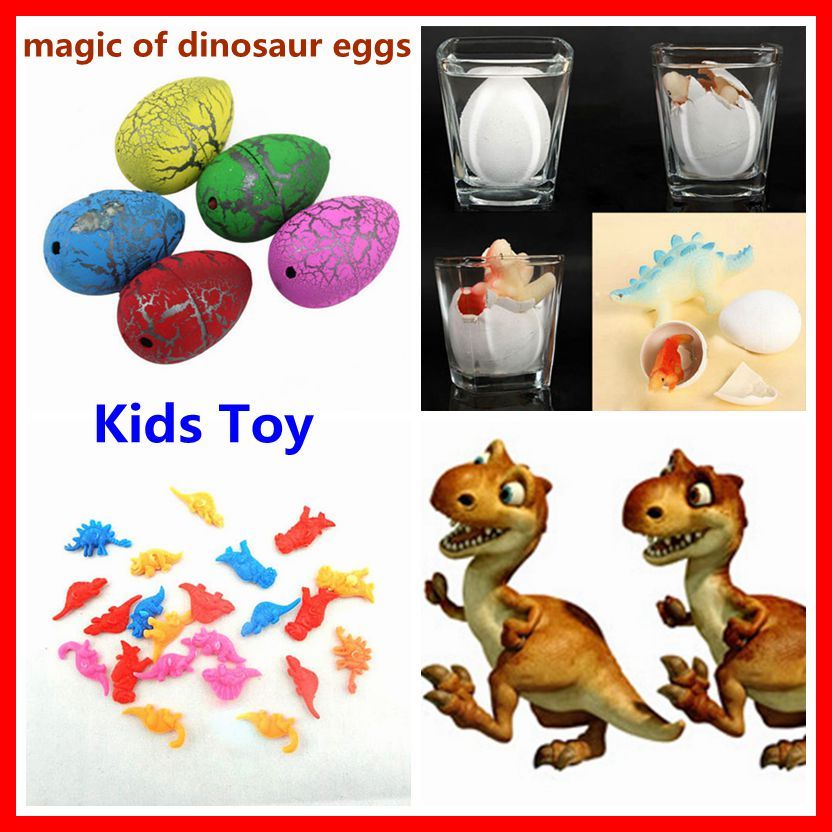 dino eggs agua