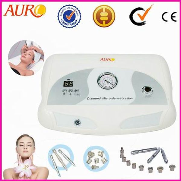 

professional diamond tip microdermabrasion machine skin peeling Equipment with 9 tips for beauty salon use Au-3012