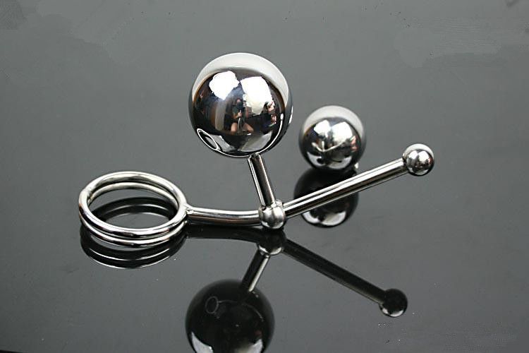 BDSM Cock Ring Stainless Steel Butt Plug Urethral Sounds Strap On Penis