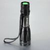 wholesale Alta potencia Negro Ultrafire 2000 lúmenes Zoom ajustable CREE XM-L T6 Linterna LED Antorcha Lámpara de luz para 18650 3 pilas AAA