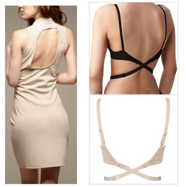 low v back bra