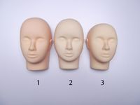 outil de maquillage 3-D tête de mannequin de formation pour la pratique des cils Livraison gratuite cosmétique