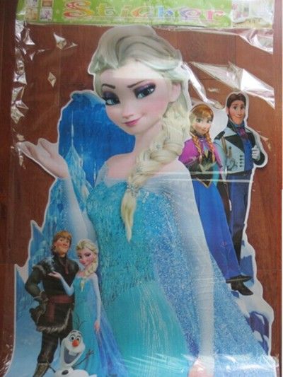 New Frozen Elsa Wall Sticker Decal Kids Room Nursery Wall Decor 56x95cm Wall Decor Baby Wall Art For Boys Room From Flyingfish7782 3 02 Dhgate Com