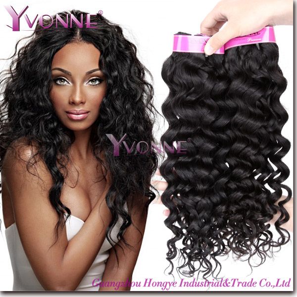 Grade 5a Peruvian Hair Weft Italian Curly Virgin Human Hair Weave