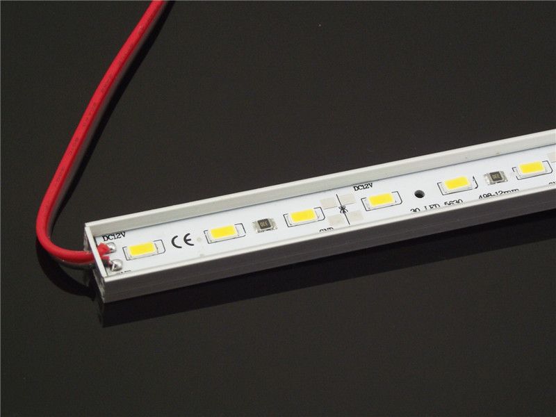 Led Light Bar DC 12 Volt 5630 SMD 10 Watts Aluminium Led Rigid Strip