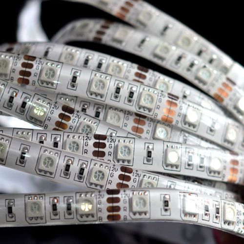 500M Blue LED Strip Lights 3528/5050/5630 SMD RGB / White / Warm / Red Waterproof nonWaterproof 300LEDs Flexible Single Color By DHL