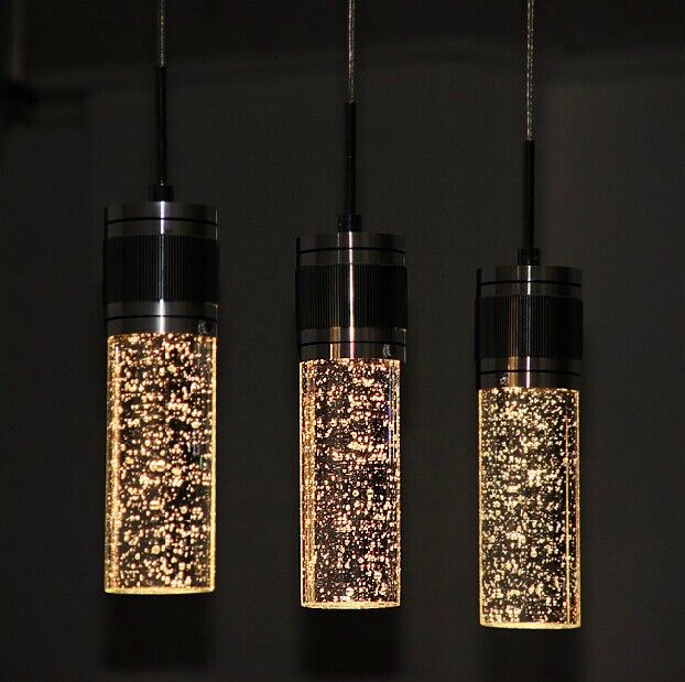 Grosshandel Ljp721 12 Kunstlerische Pendelleuchte Mit 3 Stuck Kristall Lichter Bubble Kristall Lampe Mit G4 Lampen Cylinder Schatten Droplight Kronleuchter Beleuchtung Von Globrand 153 12 Auf De Dhgate Com Dhgate