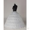 Volledige baljurk Petticoats Ronde steun hoepel voor trouwjurken en formele jurken bruikbare fietstas crinoline drukte