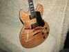 new Natural Flower Classic 335 Semi-Hollow Jazz Guitar Top Musical instruments Free Shipping