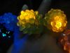 Holiday cheer props Strawberry Glow Light Ring Torch LED Finger Ring Lights Flash Beams Light Halloween Party LED Toys Wedding 10 stks/partij