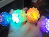 Holiday cheer props Strawberry Glow Light Ring Torch LED Finger Ring Lights Flash Beams Light Halloween Party LED Toys Wedding 10pcs/lot