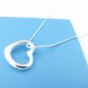 2017 NEW cheap silver jewelry 925 Sterling Silver fashion charm Heart love PENDANT necklace 1003221Y