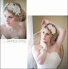 Białe nałogowe klapa do włosów Kwiaty koralika suknia ślubna Akcesoria do włosów dla kobiet Wedding Hair Clips Wedding Hair Kawałki 7188218