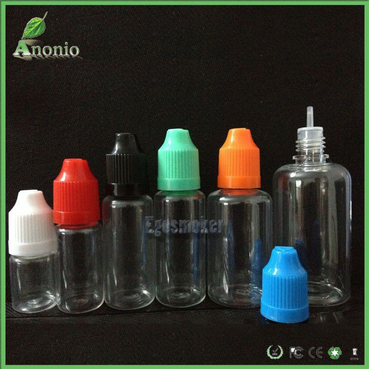5ml 10ml 15ml 20ml 30ml PET PE plástico conta-gotas garrafas de agulha com tampa à prova de crianças E garrafas líquidas garrafas de ponta fina e fina vazias