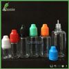 5ml 10ml 15ml 20ml 30ml PET PE Plastic Dropper Bottles Needle Bottles With Childproof Cap E Liquid Bottles Long Thin Tip Empty Bottles