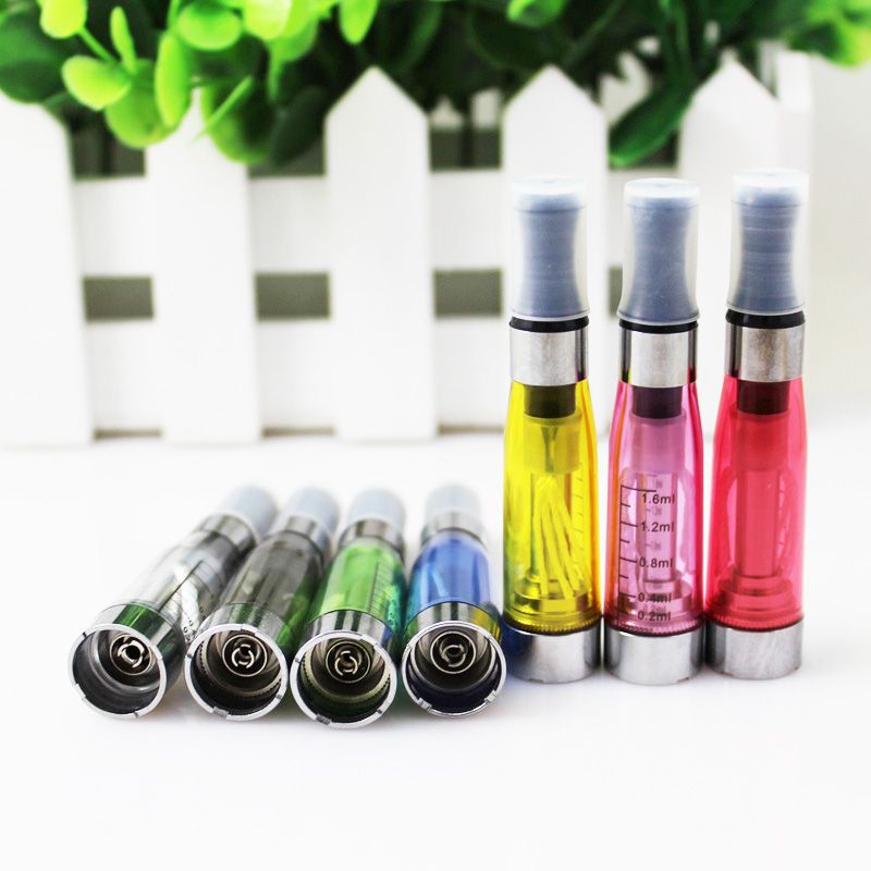 CE4 Atomizer 1.6ml Electronic Cigarette ego atomizer with color drip tips for 510 eGo battery evod mt3 protank e liquid clearomizer