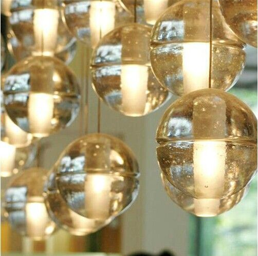 Bocci Led Crystal Glass Ball Pendant Lamp Meteor Rain Ceiling Light Bocci Led Crystal Glass Ball Pendant Lamp Meteor Rain Ceiling Light Meteoric Shower Stair Droplight