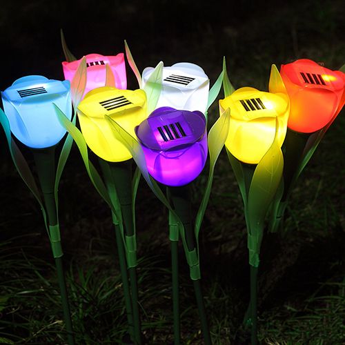 2018 Multicolor Novelty Solar Powered Tulip Flower Light Outdoor 2018 Multicolor Novelty Solar Powered Tulip Flower Light Outdoor Yard Garden Path Way Led Lamp Lights Dhl From Prowrudder 2 69 Dhgate Com
