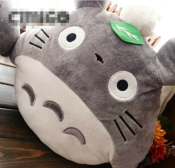 totoro plush pillow