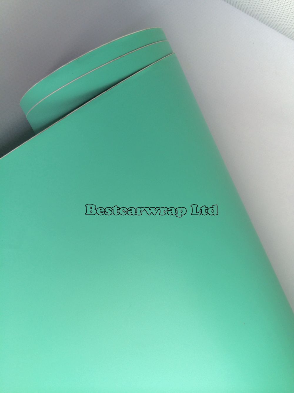 Premium Matt Tiffany Blue Vinyl Car Wrapping Film With Air Bubble Free Mint Matte Film Wrap ...